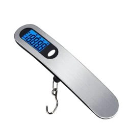 Digital LCD Display Hanging Scale with 110lb Capacity for Luggage and Baggage Weighing