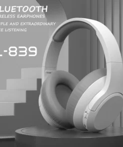 LDON Bluetooth 5.3 Over-Ear Headphones with Hi-Res Audio