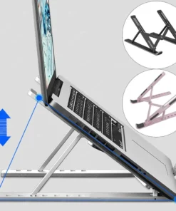 Alternative view of Portable Adjustable Laptop Stand for MacBook, iPad, and Tablets