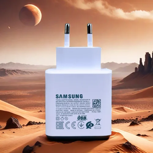 Alternative view of Original Samsung Charger 45W Super Fast Charge EU CERTIFIED Adapter For Galaxy Z Fold 5 4 3 Flip 5 4 3 S23 S24 Ultra S20 S22 S21