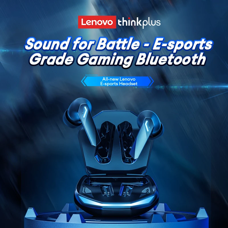 Lenovo GM2 Pro Wireless Bluetooth 5.3 Gaming Earbuds - Low Latency In-Ear Headset with Mic - Image 3