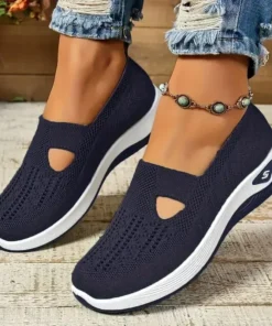 Alternative view of Comfortable Women's Orthopedic Mesh Sneakers - Breathable, Non-Slip, Perfect for Spring and Summer