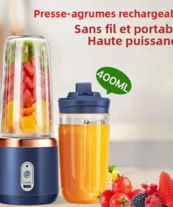 6 Color 400ml Portable USB Blender Electric Travel Juicer Cup For Smoothie Milkshake Kitchen Mini Mixer Tool