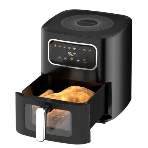 Large Capacity Smart Air Fryer 10L - Touch Screen, Non-Stick, Oil-Free Cooking