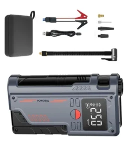 Alternative view of 14.8V Car Emergency Power Jump Starter 1000A Digital Tire Inflator Air