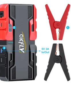 Alternative view of New 3000A Car Jump Starter 44.4Wh Power Bank Portable Emergency Starting Device Car Battery Booster Buster for Petrol Diesel