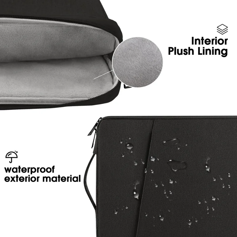 Laptop Sleeve Case for 11" to 16" MacBook and Other Laptops - Protective Pouch - Image 4