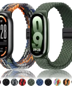 Nylon Strap for Xiaomi Mi Band 9/8 High Quality Breathable Sports Wristband Accessories for Mi Band 10 9 NFC Replace Watchband