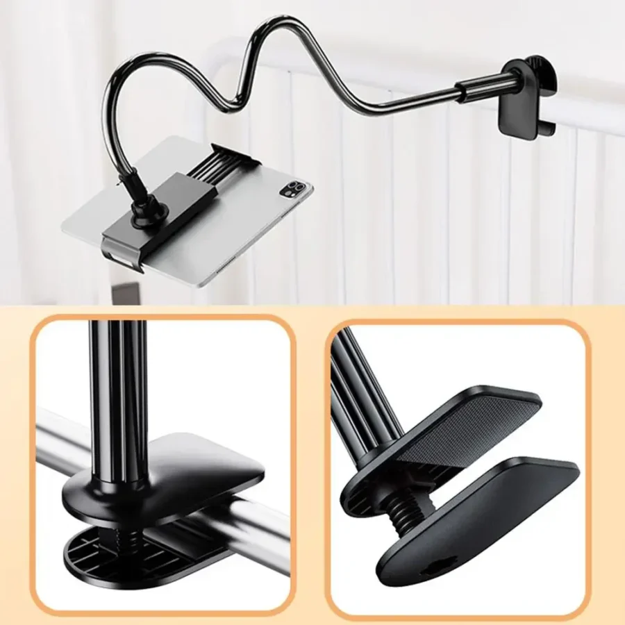 Flexible Gooseneck Tablet Stand for iPad, Galaxy Tab, and Kindle - Image 3