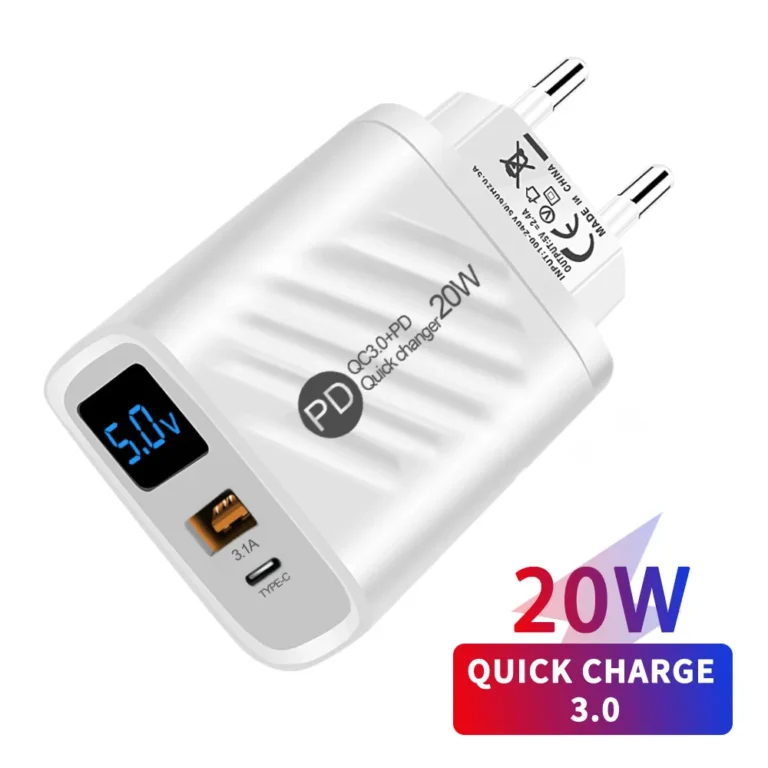 20W Fast Charging USB Wall Adapter for iPhone, Samsung, Xiaomi, and Huawei - Image 7