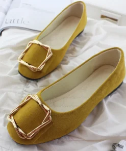 Alternative view of Comemore 2024 Women Flats Luxury Elegant Pumps Woman Loafers Summer Moccasins Ballerinas Flat Casual Shoes Ladies Plus Size 43