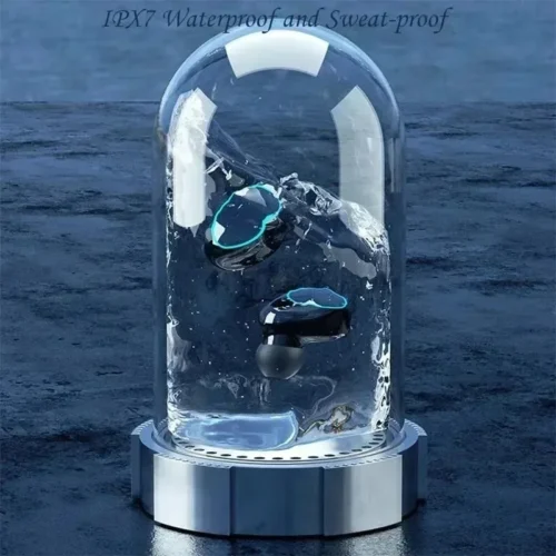 Alternative view of Original M10 Headphones Bluetooth Wireless Earpods Sports Stereo Noise Canceling Headphone Microphone Speaker Caixa De Som Gamer