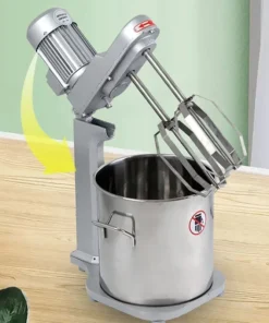 Alternative view of JD-15 Electric Stand Mixer with Stainless Steel Bowl - Ideal for Baking and Whipping