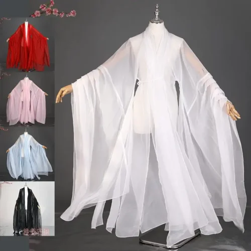 Alternative view of Women's Chinese Hanfu Dress - Traditional Ethnic Costume for Dance and Parties