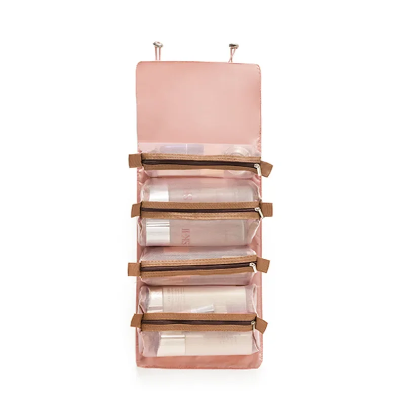 Portable Large Capacity 4-in-1 Cosmetic Bag for Travel - Image 6