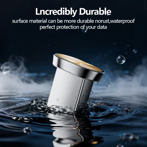 Alternative view of JASTER 128GB Mini Metal USB Flash Drive - Business Gift Memory Stick