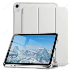 Pencil Holder Case with Multi-Device Compatibility for iPad 10th Gen, Pro 12.9, Air, and More