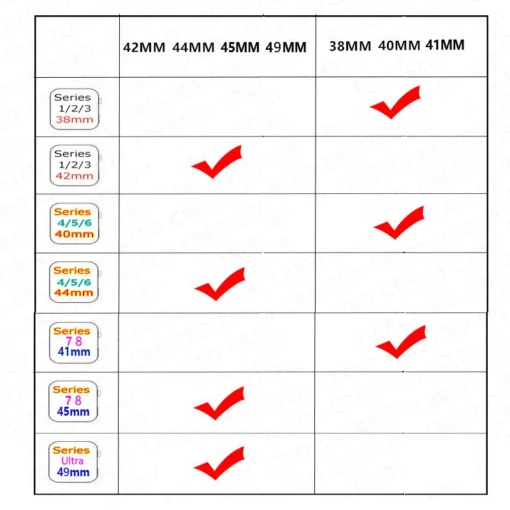 Silicone Ocean Strap for Apple Watch - Durable and Comfortable, Fits 44mm to 49mm - Image 3