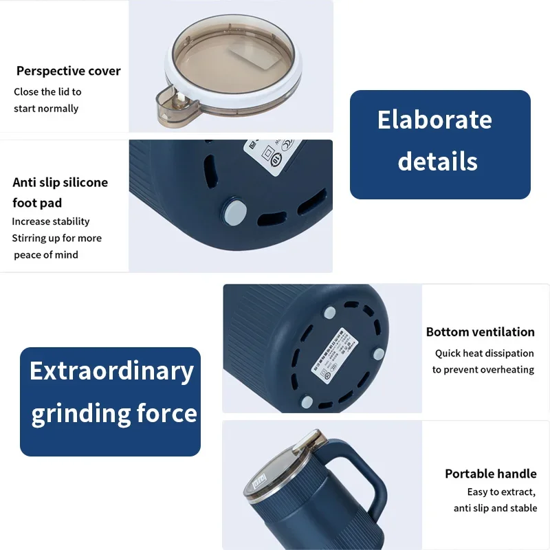 220V Electric Spice and Grain Grinder for Home Use - Blender and Food Mixer - Image 4