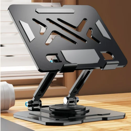 Adjustable Aluminum Tablet Holder Stand - Compatible with 4.7-16.5" iPads and Tablets