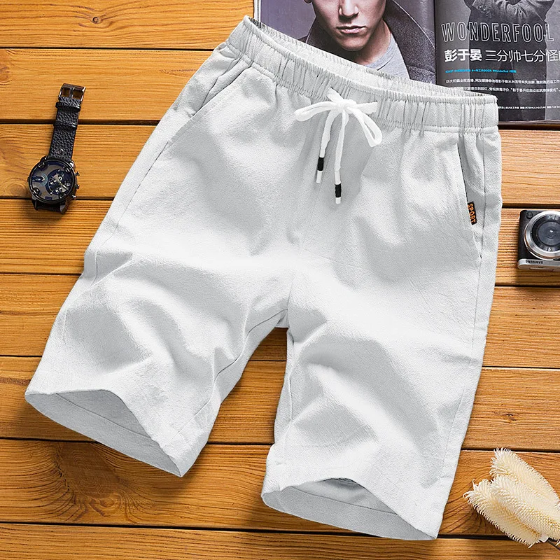Men's Casual Shorts for Summer with Straight Fit and Beach-Ready Design - Image 4