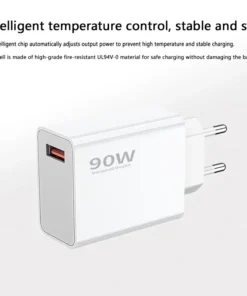 Alternative view of Xiaomi 90W USB-C Fast Charging Wall Adapter with Cable