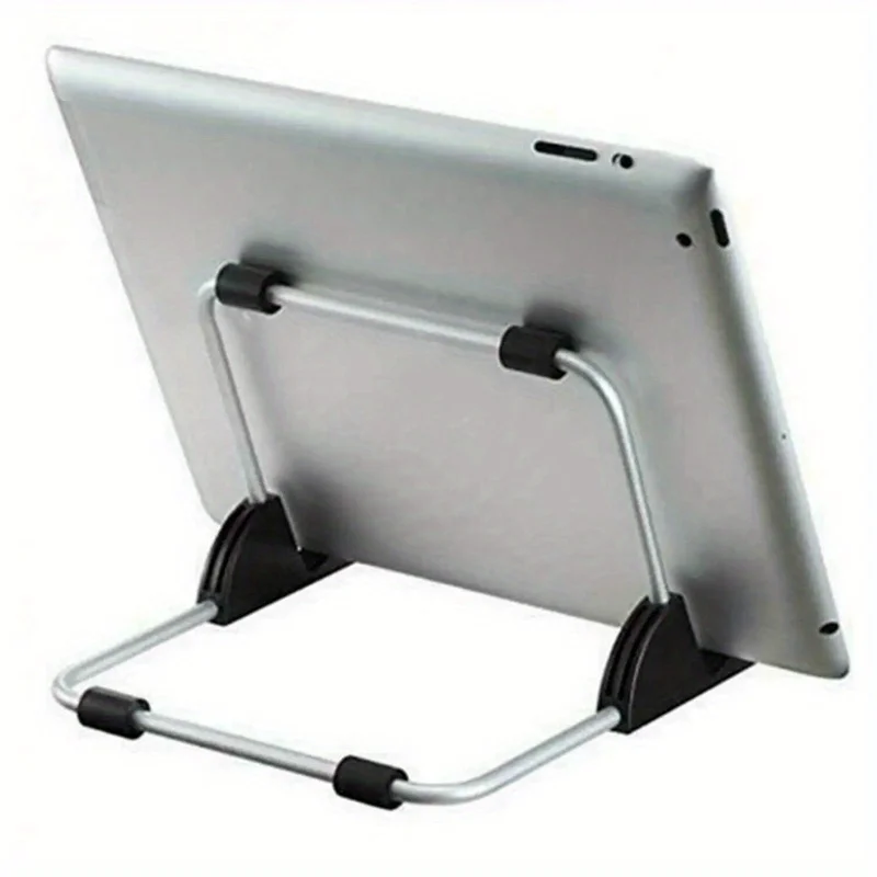Foldable Multi-Device Stand - Lightweight Adjustable Design for Tablets and Laptops