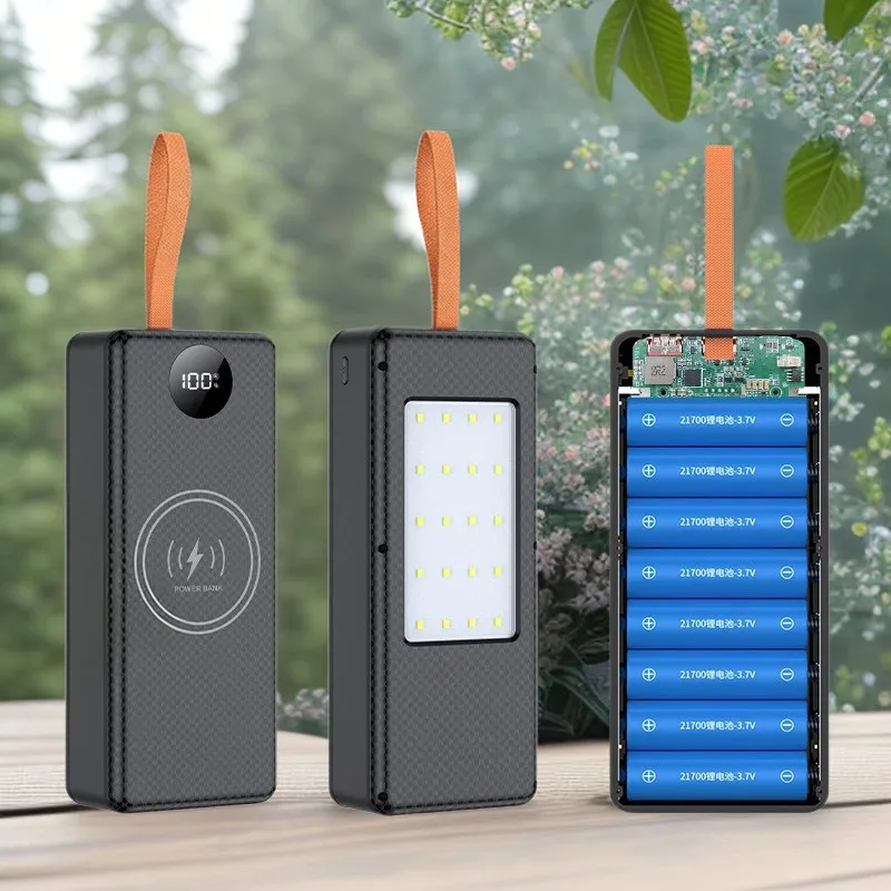 Huawei 21700 Power Bank Battery Case with Dual USB Type-C and Camping Lights - Image 4