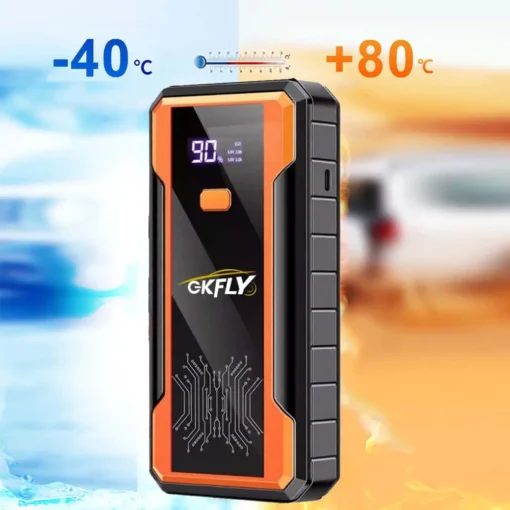 Car Jump Starter with 4000A Peak Current for Petrol and Diesel Vehicles - Image 5