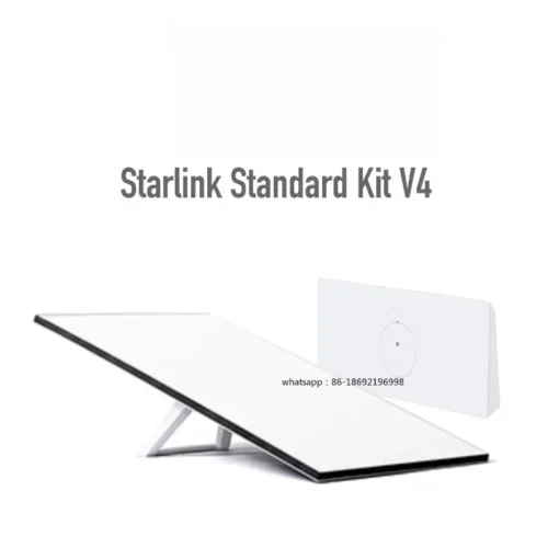 Alternative view of SpaceX-Starlink Standard Kit V4 Gen 3 Standard Kit High-Speed Low-Latency Internet Satellite Dish Router Wi-Fi 6 WiFi full Kit
