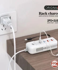 Alternative view of Samsung 20W USB Type-C Fast Charger, Multiport Wall Adapter, EU/US Plug