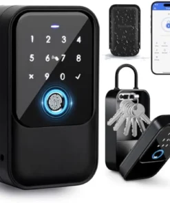 TTlock Smart Key Lock Box - Wireless Bluetooth Electronic Key Safe for Home Use