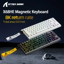 Alternative view of Mechanical Gaming Keyboard with 8000Hz SOCD and 0.125ms Response Time for Pro Gamers