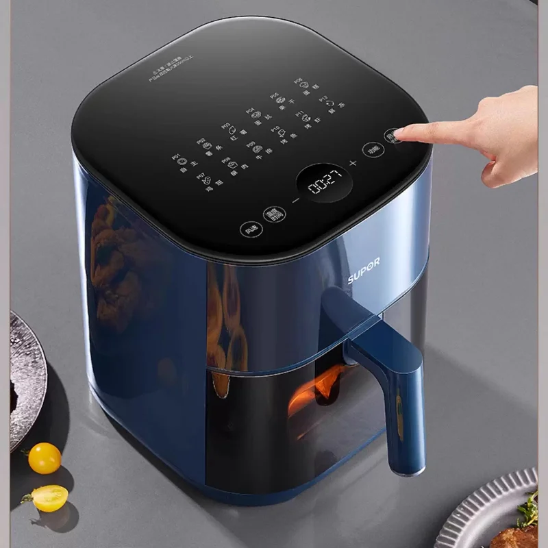 Glass Visual Air Fryer with 6L Capacity and Multifunctional Features for Health-Conscious Cooks - Image 5