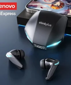 Lenovo XT53 Wireless Bluetooth 5.4 Earbuds with LED Display and Waterproof Design