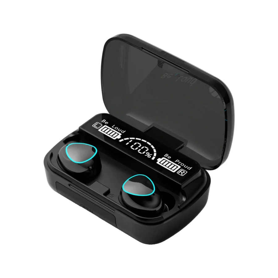 M10 Wireless Bluetooth Earphones with Microphone - 9D Stereo Sound, Waterproof, 3500mAh Charging Case - Image 6