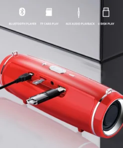 Alternative view of Portable 200W Bluetooth Speaker - Waterproof, HIFI Stereo Sound, FM Radio, TF Card Support