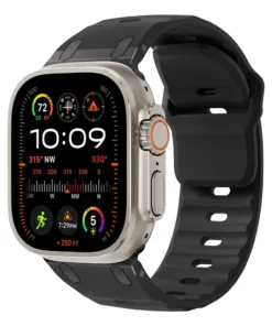 Alternative view of Sport Silicone Strap for Apple watch ultra 3 2 band 49mm Stainless Steel correa bracelet iwatch Series 11 9 8 SE 10 45mm 44 46mm