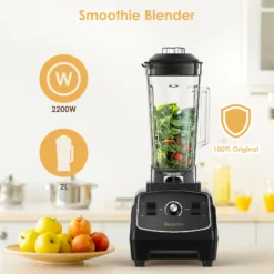Alternative view of Heavy-Duty 2200W Blender for Smoothies and Juices - Durable Performance