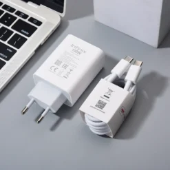Infinix 100W Hyper Charger with USB-C Cable - Super Fast Charging Adapter for Mobile Devices