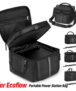 Carrying Case for Ecoflow River 2 Pro/Max Portable Power Station Bag Storage Case Waterproof for Ecoflow River 3/3 Plus