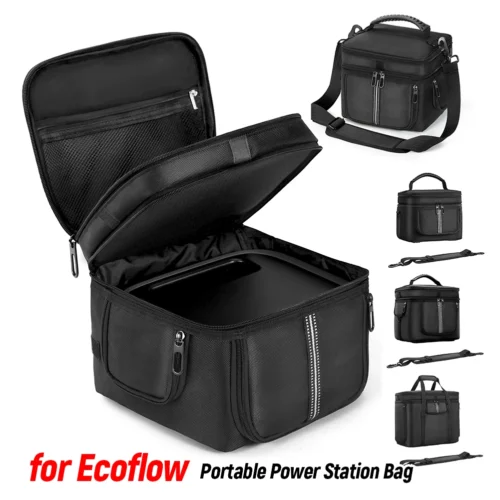 Carrying Case for Ecoflow River 2 Pro/Max Portable Power Station Bag Storage Case Waterproof for Ecoflow River 3/3 Plus
