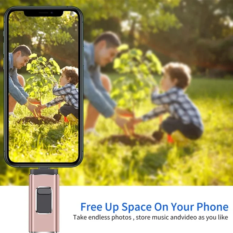 iPhone USB Flash Drive 2TB - 3-in-1 USB 3.0 Memory Stick - Image 4