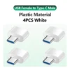 4x USB to C White