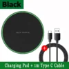 Black with cable
