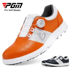 Men's Waterproof Golf Shoes with Anti-Slip Sole for Enhanced Stability and Comfort