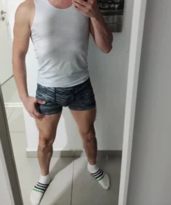 Alternative view of Compression Shorts Men 3D Print Camouflage Bodybuilding Tights Short Men Gyms Shorts Male Muscle Sport Elastic Running Shorts