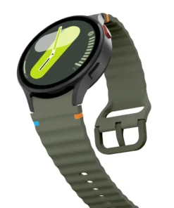 Alternative view of Original Band for Samsung Galaxy watch 7/FE/5 Pro/6/4 classic 44mm 40mm Silicone sport belt bracelet correa Galaxy watch 7 Strap