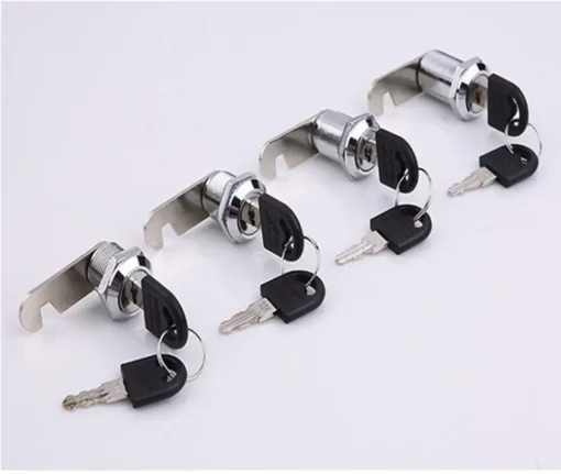 Drawer Cabinet Locks with 2 Keys - Secure Furniture Hardware for Office and Home Use - Image 4