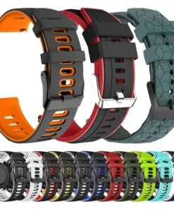 Silicone 22 20mm Watch Strap for HUAWEI WATCH GT 4 Pro 46mm Band GT 3 SE 2 42mm HONOR Magic Watch4 GS 3 Pro Replacement Bracelet